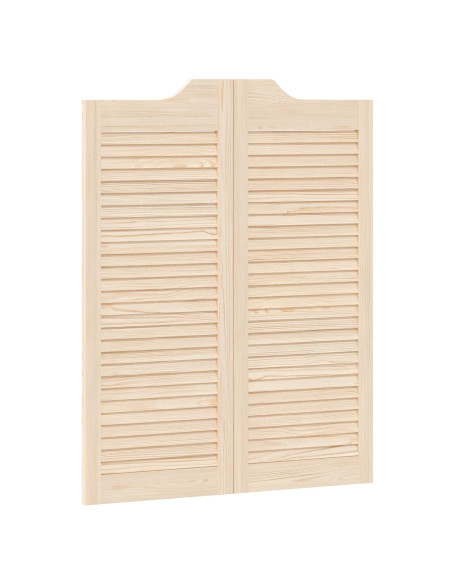 Porte Swing Naturale 100 x 40 cm Legno Massello di Pino
