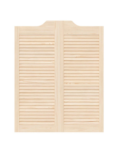 Porte Swing Naturale 100 x 40 cm Legno Massello di Pino