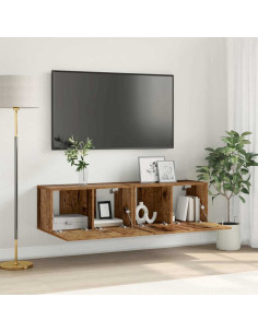 Set mobile TV 2 pcs Multicolore 60 x 30 x 30 cm