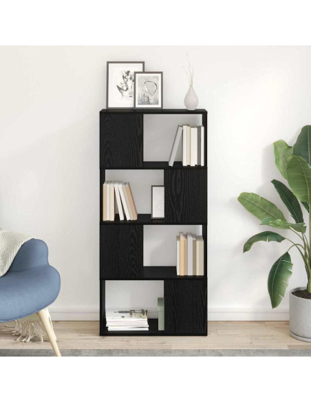 Set mobile TV Nero 60 x 24 x 125,5 cm Legno multistrato