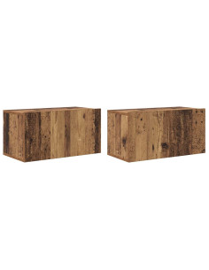 Set mobile TV 2 pcs Multicolore 60 x 30 x 30 cm 2
