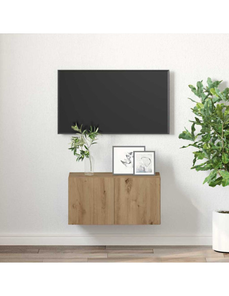 Set mobile TV Marrone 60 x 30 x 30 cm Legno multistrato