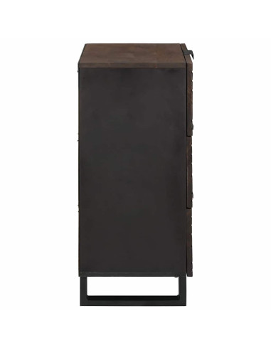 Credenza Marrone 40 x 33 x 75 cm legno massello di mango