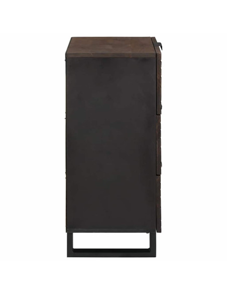Credenza Marrone 40 x 33 x 75 cm legno massello di mango