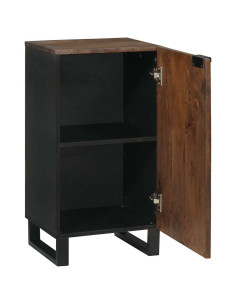 Sideboard Marrone 40 x 33 x 75 cm legno massello di mango 2