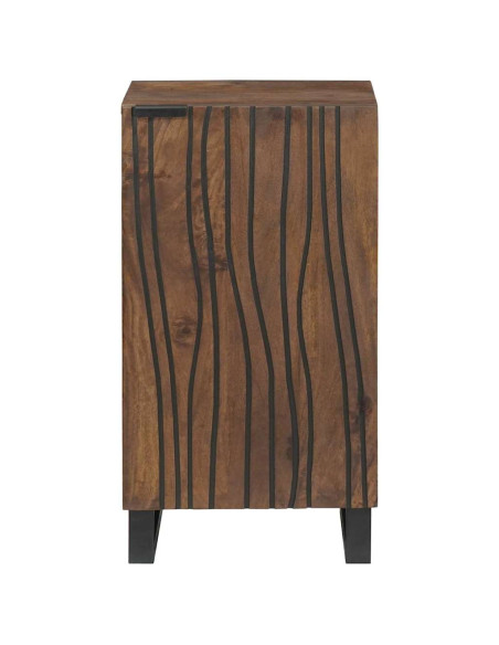 Sideboard Marrone 40 x 33 x 75 cm legno massello di mango