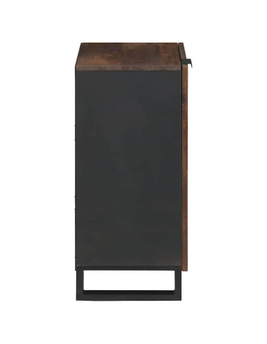 Sideboard Marrone 40 x 33 x 75 cm legno massello di mango