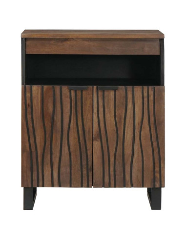 Credenza Marrone 60 x 33 x 75 cm legno massello di mango