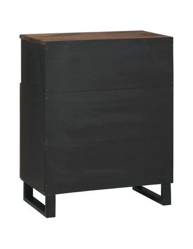 Credenza Marrone 60 x 33 x 75 cm legno massello di mango