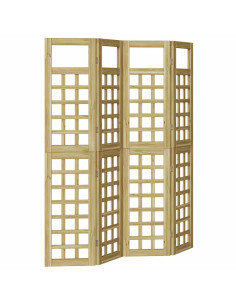 Schermo per Privacy Marrone miele 160 x 180 cm 2