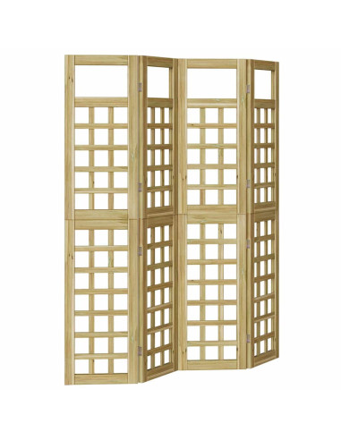 Schermo per Privacy Marrone miele 160 x 180 cm
