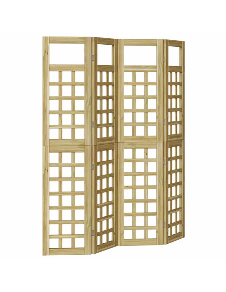 Schermo per Privacy Marrone miele 160 x 180 cm