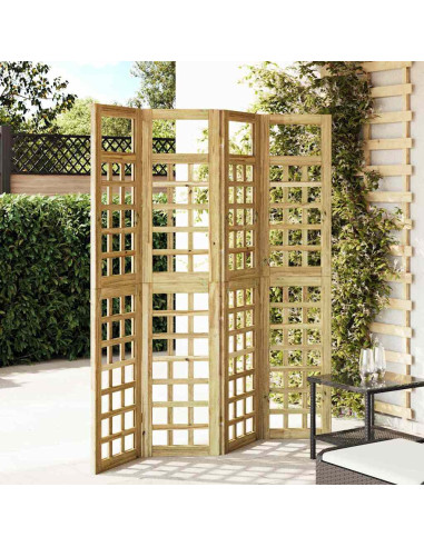 Schermo per Privacy Marrone miele 160 x 180 cm