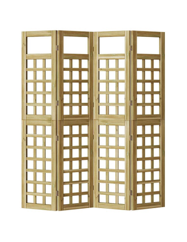 Schermo per Privacy Marrone miele 160 x 180 cm