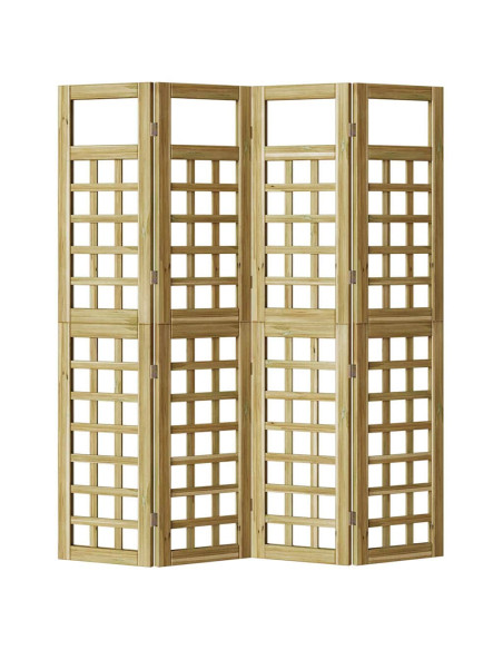 Schermo per Privacy Marrone miele 160 x 180 cm