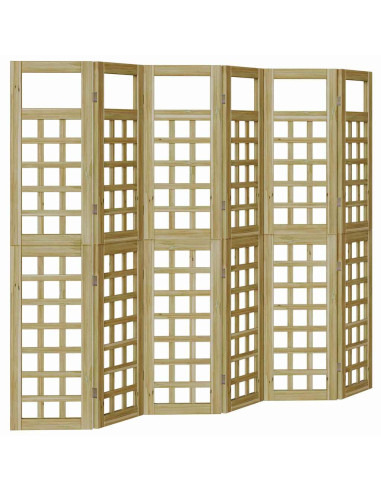 Schermo per Privacy Marrone miele 240 x 180 cm
