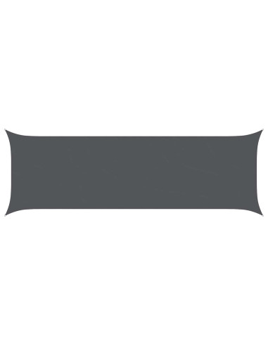 Vela da ombra solare 6 x 2 m Oxford rivestito in PU