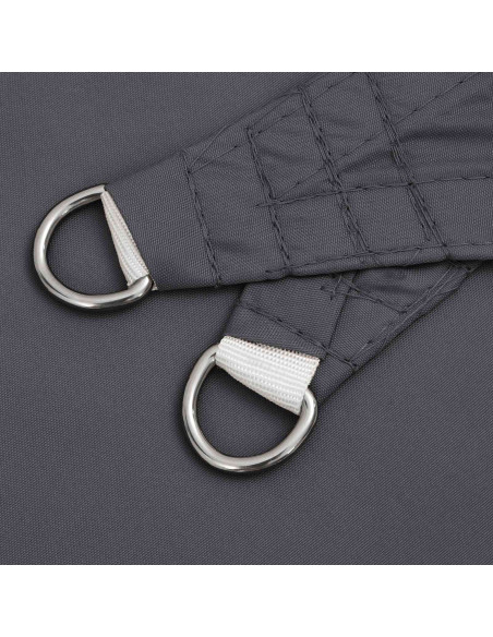 Vela da ombra solare 6 x 2 m Oxford rivestito in PU