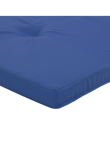 Cuscini per sedie 2 pcs Blu 58 x 77 x 4,5 cm Tessuto Oxford