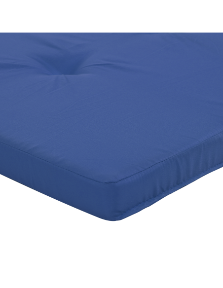 Cuscini per sedie 2 pcs Blu 58 x 77 x 4,5 cm Tessuto Oxford