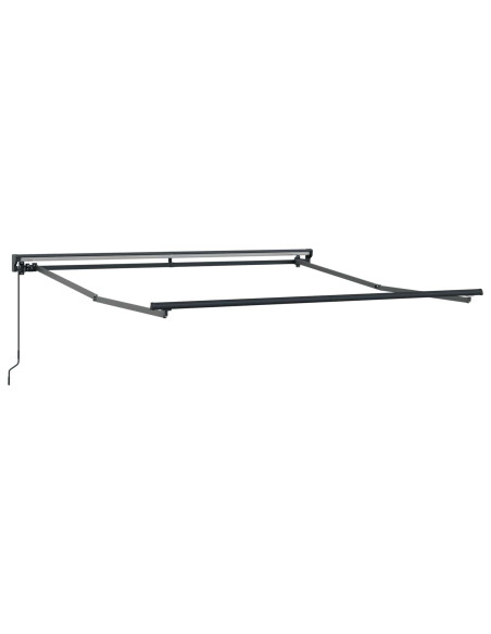 Tenda Retrattile Verde e Bianco 300 x 250 cm
