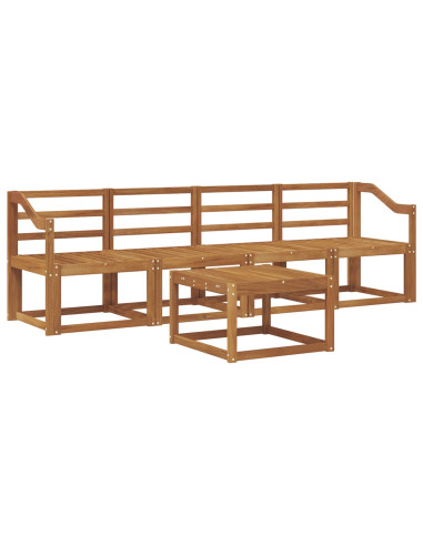 Set di divani da esterno 5 pcs Naturale