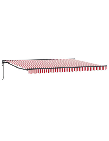 Struttura della tenda Rosso e Bianco 450 × 300 cm