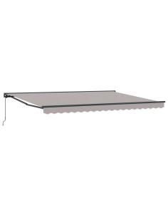 Struttura della tenda Grigio chiaro 450 × 300 cm 2