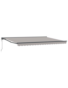 Struttura della tenda Grigio chiaro 450 × 300 cm 2