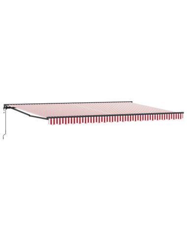 Struttura della tenda Rosso e Bianco 500 × 300 cm