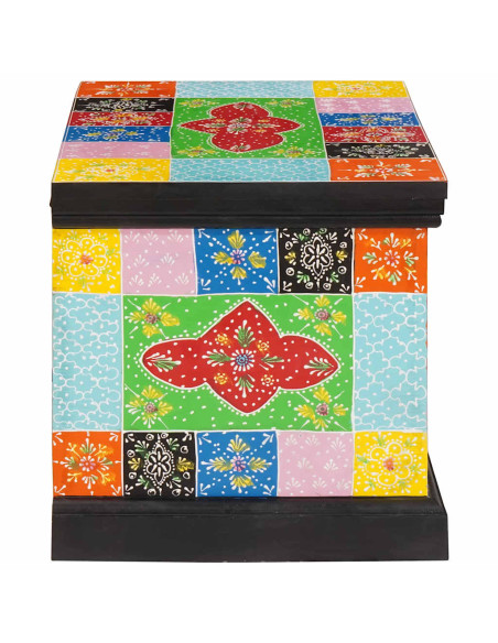 Scatola di Stoccaggio Multicolore 60 x 40 x 40 cm