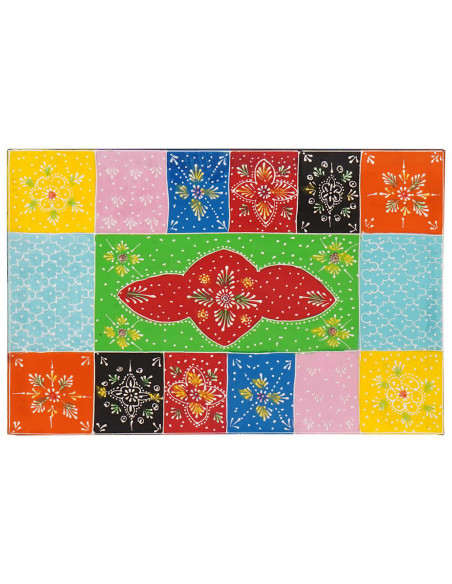 Scatola di Stoccaggio Multicolore 60 x 40 x 40 cm