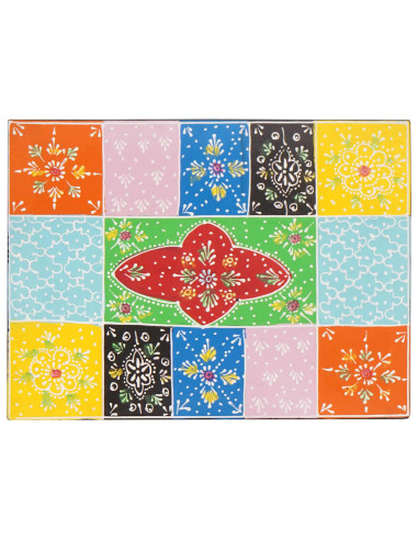 Scatola di Stoccaggio Multicolore 40 x 30 x 30 cm