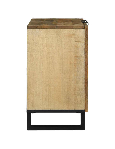 Armadio per Lavabo da Bagno con porta Marrone 62 x 33 x 58 cm