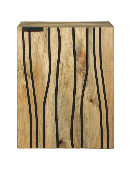 Armadio per Lavabo da Bagno con porta Marrone 38 x 33,5 x 48 cm