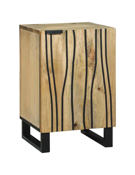 Armadio per Lavabo da Bagno con porta Marrone 38 x 33,5 x 58 cm