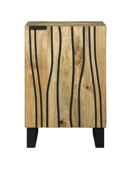Armadio per Lavabo da Bagno con porta Marrone 38 x 33,5 x 58 cm