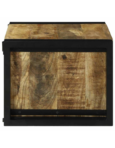 Portabottiglie 2 pcs 46 x 35 x 27,5 cm Legno di mango massello