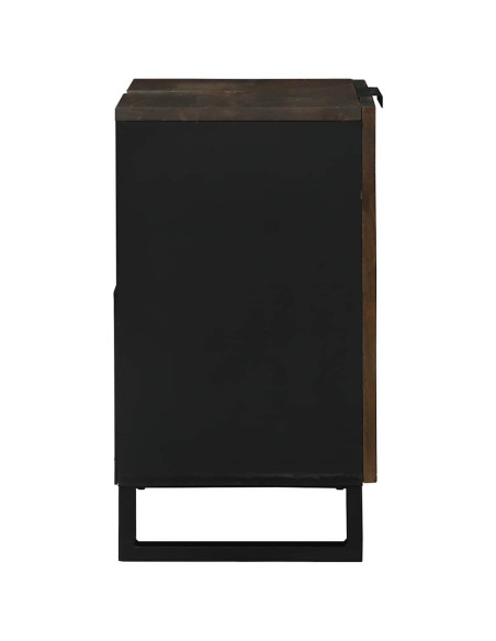 Armadio per Lavabo da Bagno con porta Noce 62 x 33 x 58 cm