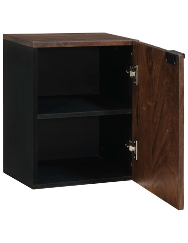 Armadio per Lavabo da Bagno con porta Noce 38 x 33,5 x 48 cm