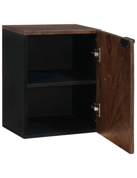 Armadio per Lavabo da Bagno con porta Noce 38 x 33,5 x 48 cm