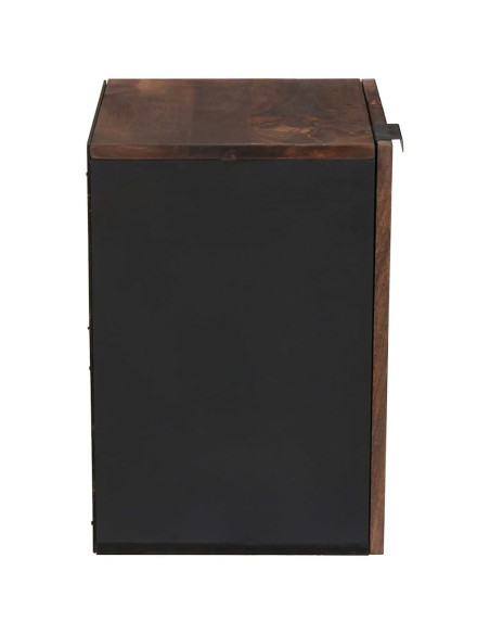 Armadio per Lavabo da Bagno con porta Noce 38 x 33,5 x 48 cm