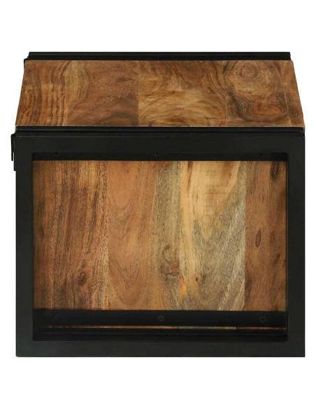 Portabottiglie 2 pcs 46 x 35 x 27,5 cm Legno di Acacia Massello