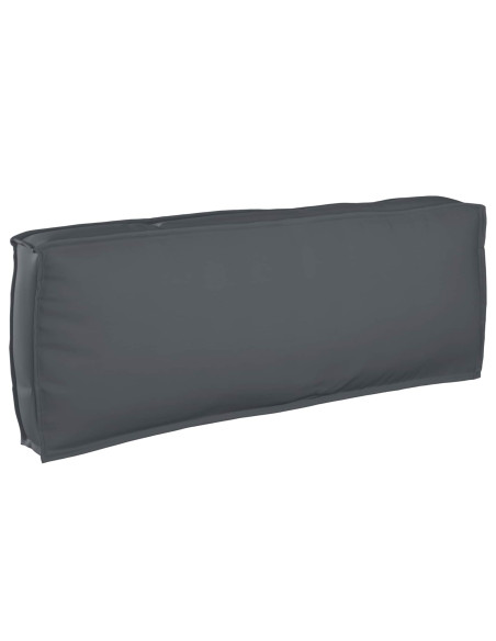 Set di divani con cuscino Antracite 120 x 92 x 69 cm