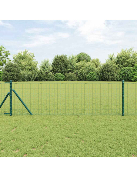 Recinzione Euro Verde 0,6 x 10 m Ferro rivestito in PVC