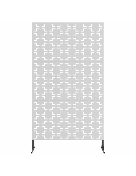 Schermo per Privacy Grigio 100 x 50 x 180 cm Acciaio