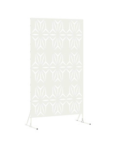 Schermo per Privacy Bianco 100 x 50 x 180 cm Acciaio 2