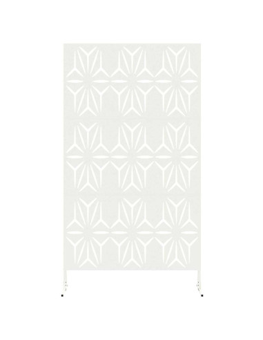 Schermo per Privacy Bianco 100 x 50 x 180 cm Acciaio
