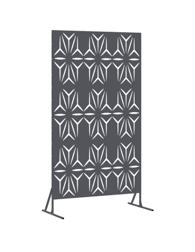 Schermo per Privacy Antracite 100 x 50 x 180 cm Acciaio