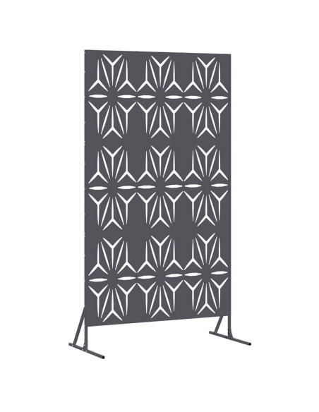 Schermo per Privacy Antracite 100 x 50 x 180 cm Acciaio